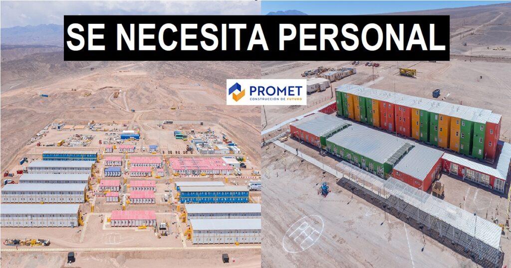 SE NECESITA PERSONAL PARA PROMET