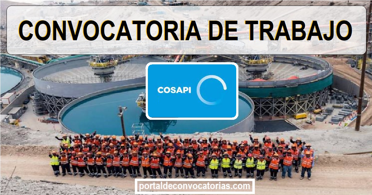 CONVOCATORIA DE TRABAJO PARA COSAPI