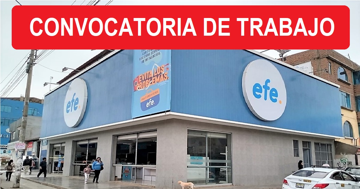 CONVOCATORIA DE TRABAJO EFE