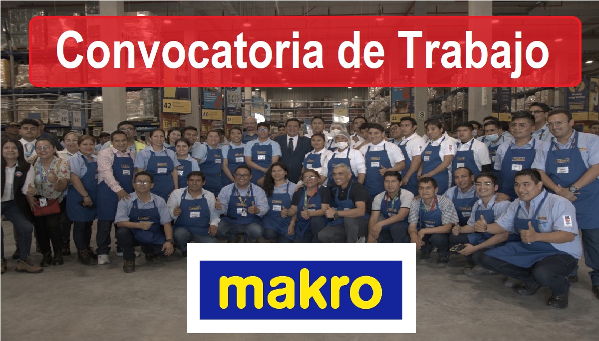 trabajo para Makro