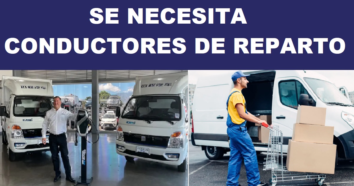 CONDUCTOR DE REPARTO