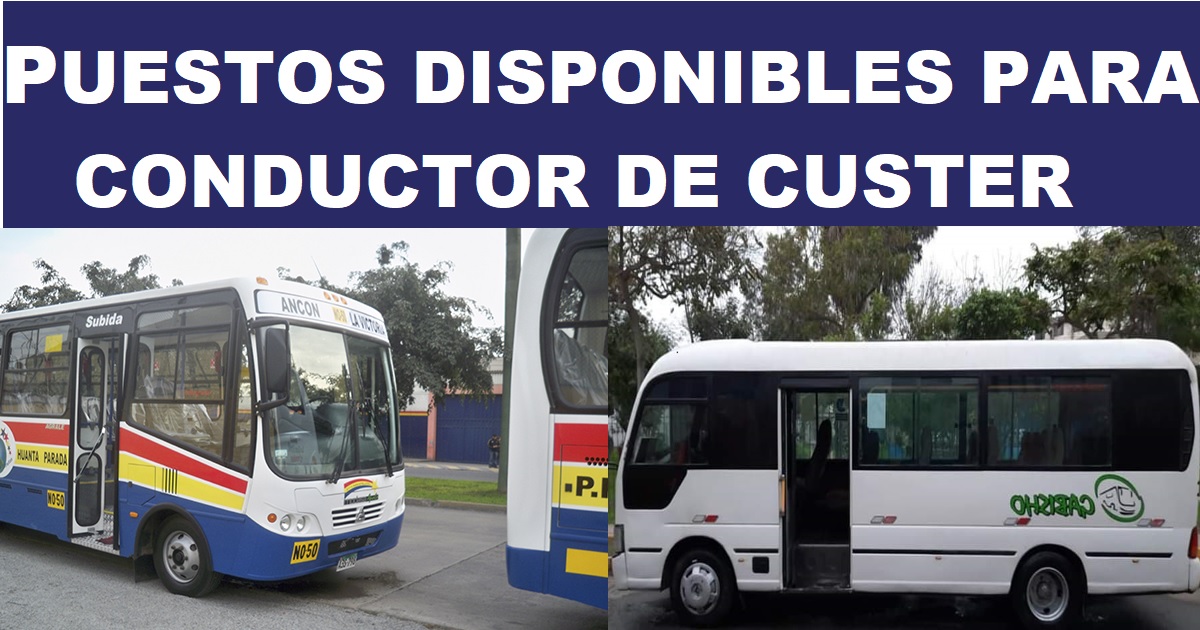 CONDUCTOR DE CUSTER