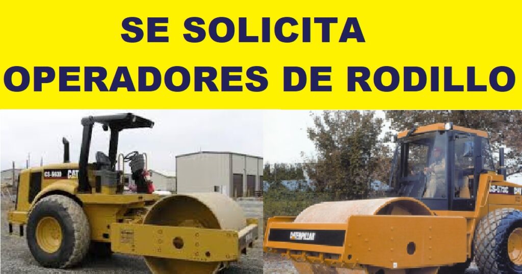 OPERADORES DE RODILLO